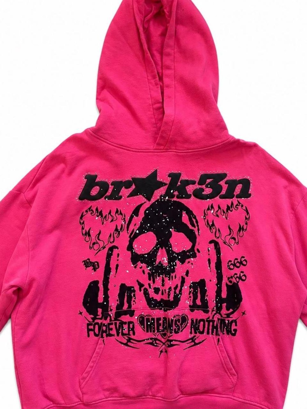 Pink Broken Promises Hoodie